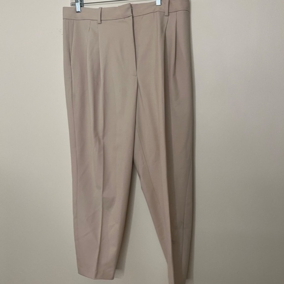 Babaton Wool Pleated Trousers size 14 - Picture 3 of 8